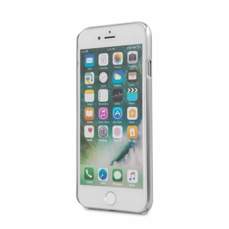 BMW Apple iPhone 7-8-SE TPU Beschermend Backcover hoesje - Zilver