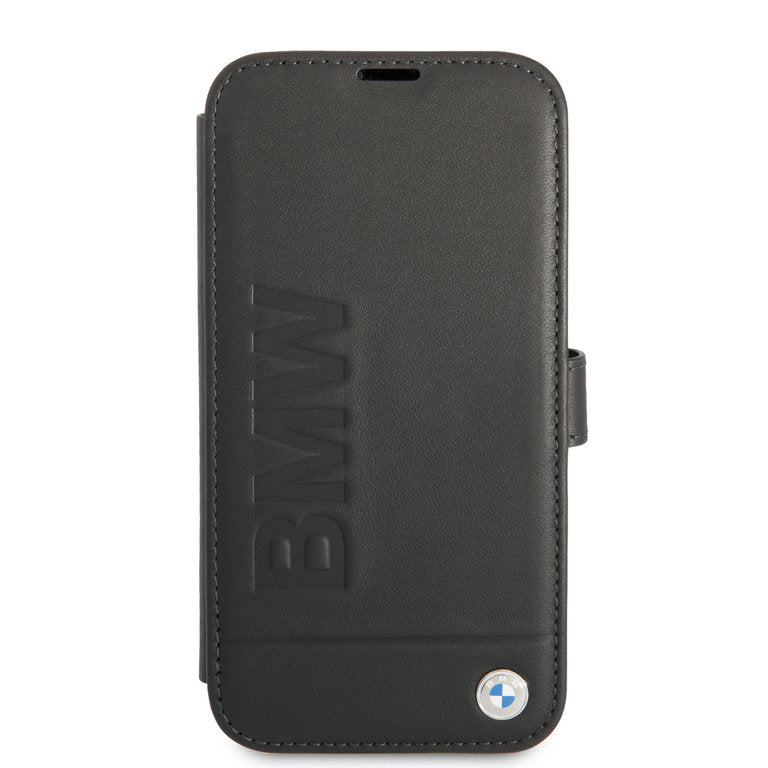 BMW Apple iPhone 13 Mini TPU Pasjeshouder Boektype hoesje - Zwart