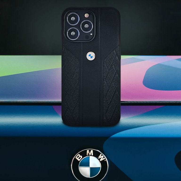 BMW Apple iPhone 13 Pro TPU Beschermend Backcover hoesje - Zwart