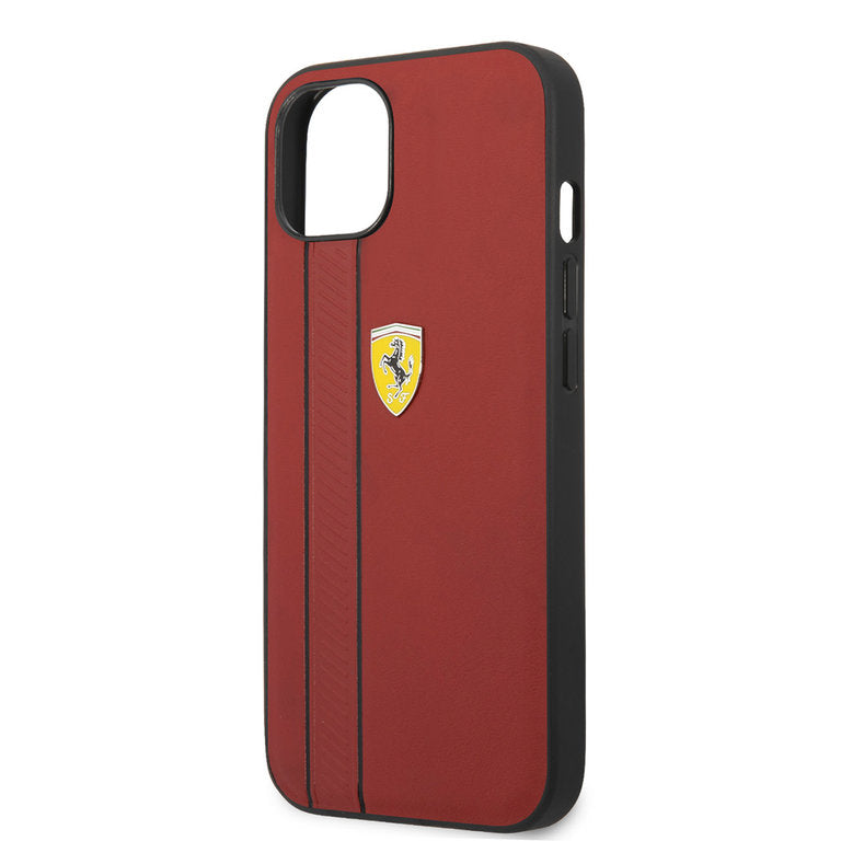 Ferrari Apple iPhone 13 Mini TPU Beschermend Backcover hoesje - Rood