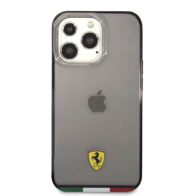Ferrari Apple iPhone 13 Pro Max TPU Beschermend Backcover hoesje - Transparant