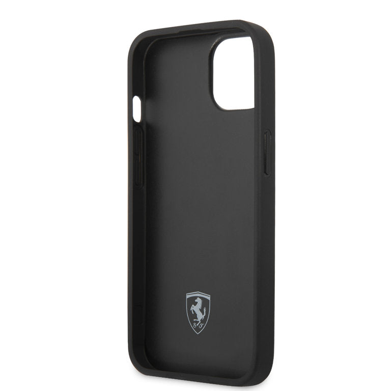 Ferrari Apple iPhone 14 Pro TPU Beschermend Backcover hoesje - Rood