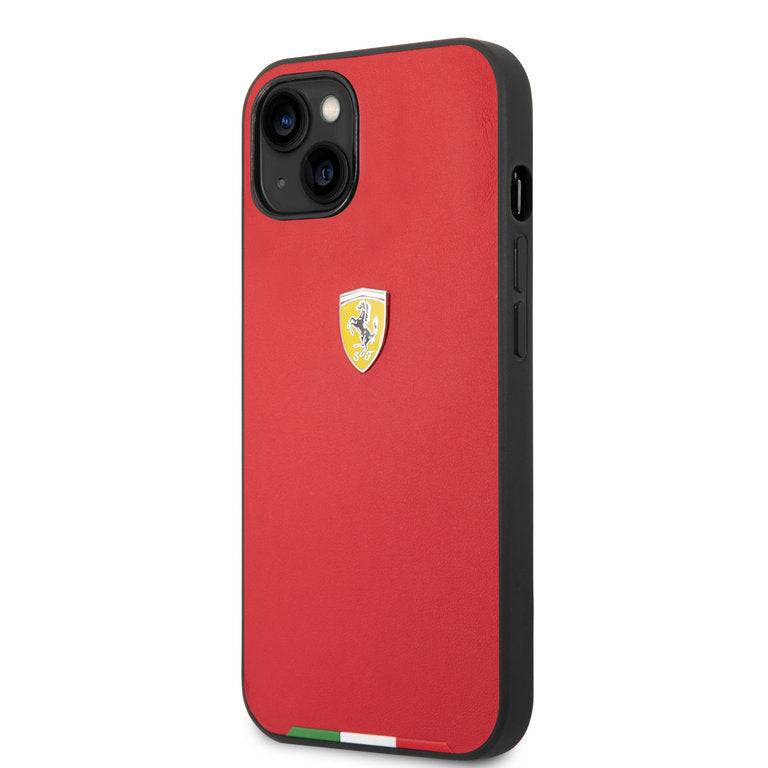 Ferrari Apple iPhone 14 Plus TPU Beschermend Backcover hoesje - Rood