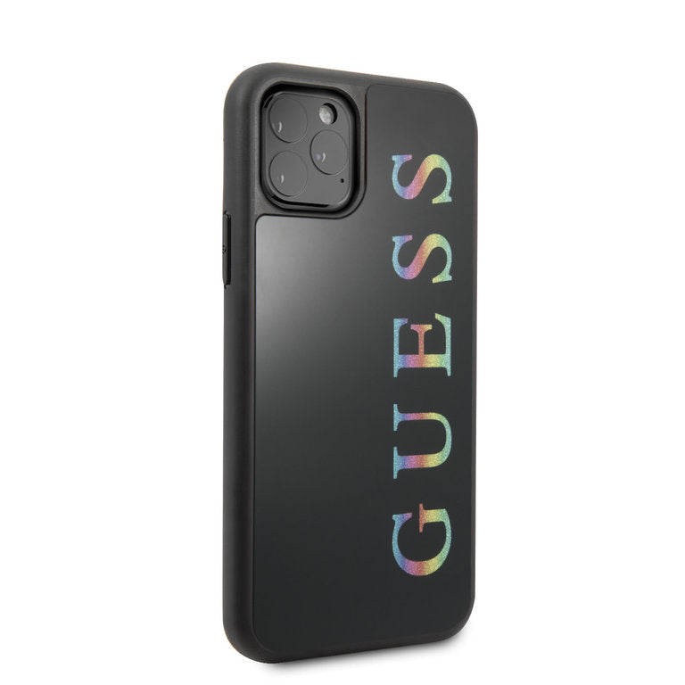 Guess Apple iPhone 11 Pro TPU Beschermend Backcover hoesje - Zwart