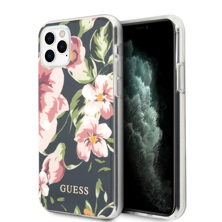 Guess Apple iPhone 11 Pro TPU Beschermend Backcover hoesje - Print