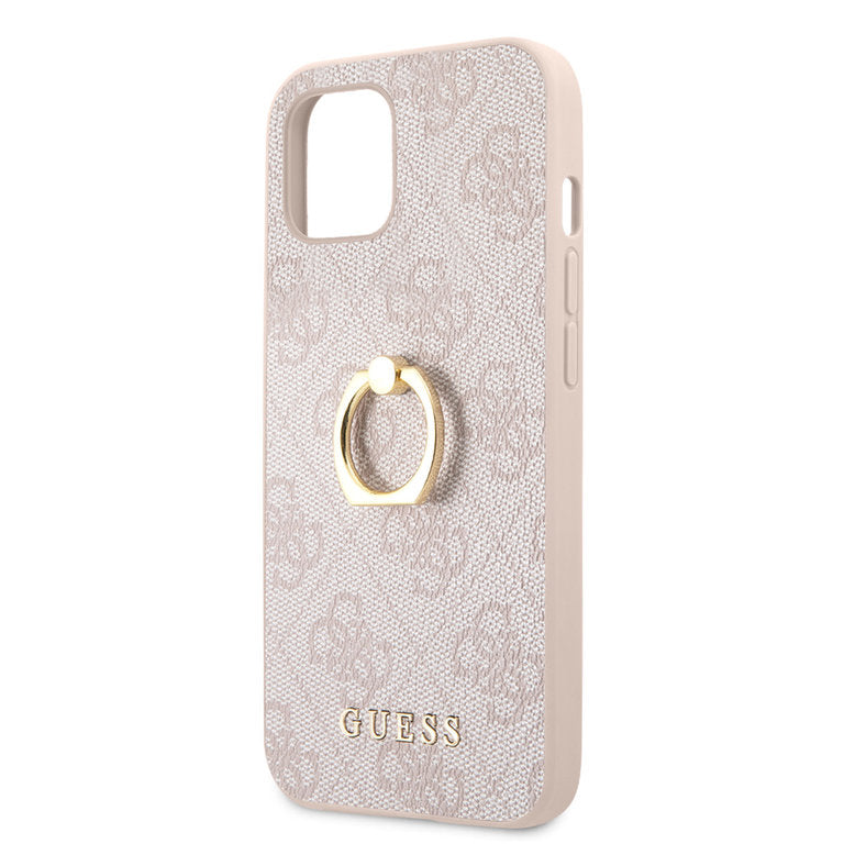 Guess Apple iPhone 13 TPU Beschermend Backcover hoesje - Roze