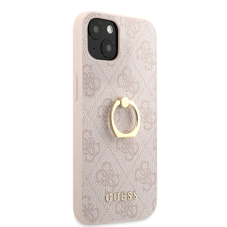 Guess Apple iPhone 14 Plus TPU Beschermend Backcover hoesje - Roze