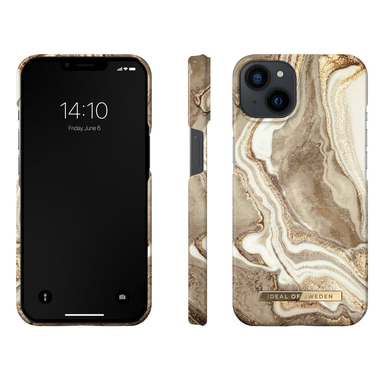 iDeal of Sweden Apple iPhone 14 Pro TPU Beschermend Backcover hoesje - Marble