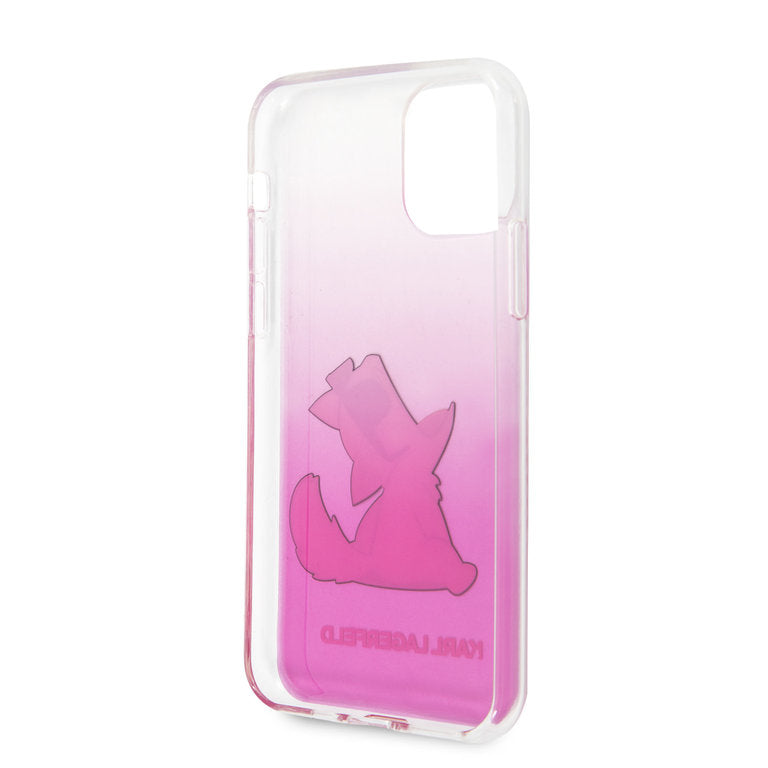 Karl Lagerfeld Apple iPhone 11 Pro TPU Beschermend Backcover hoesje - Roze
