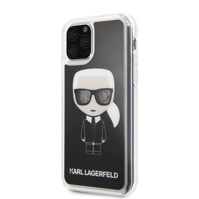 Karl Lagerfeld Apple iPhone 11 Pro TPU Beschermend Backcover hoesje - Zwart