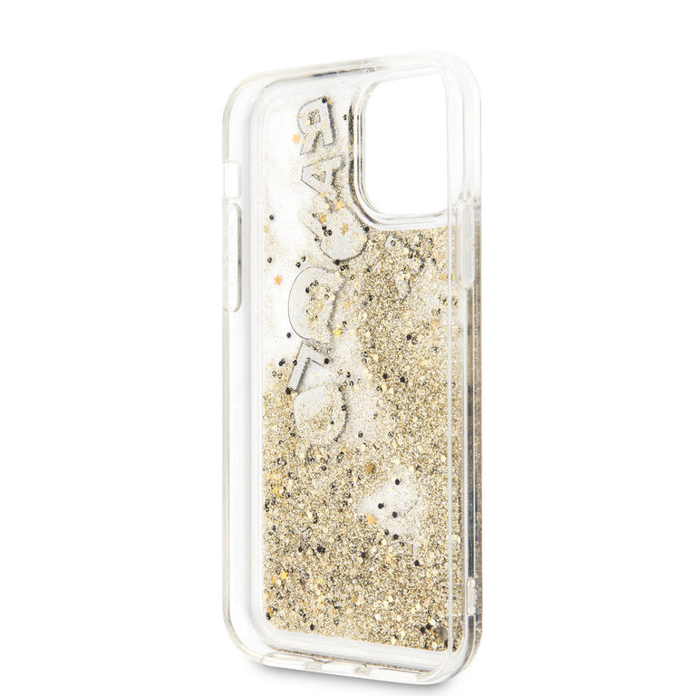 Karl Lagerfeld Apple iPhone 11 Pro TPU Beschermend Backcover hoesje - Goud