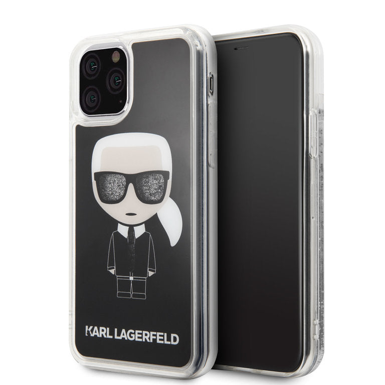 Karl Lagerfeld Apple iPhone 11 Pro TPU Beschermend Backcover hoesje - Zwart