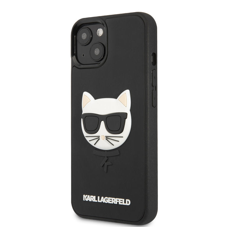 Karl Lagerfeld Apple iPhone 13 TPU Beschermend Backcover hoesje - Zwart