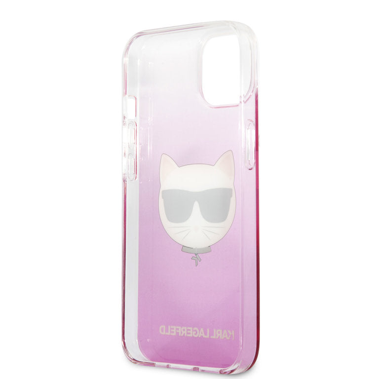 Karl Lagerfeld Apple iPhone 13 TPU Beschermend Backcover hoesje - Roze