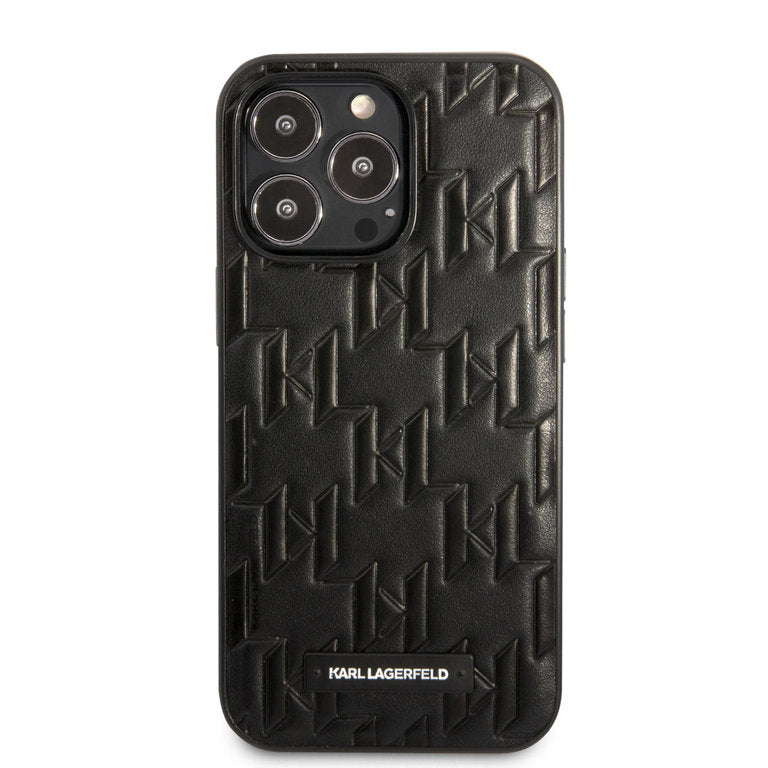 Karl Lagerfeld Apple iPhone 13 Pro TPU Beschermend Backcover hoesje - Zwart