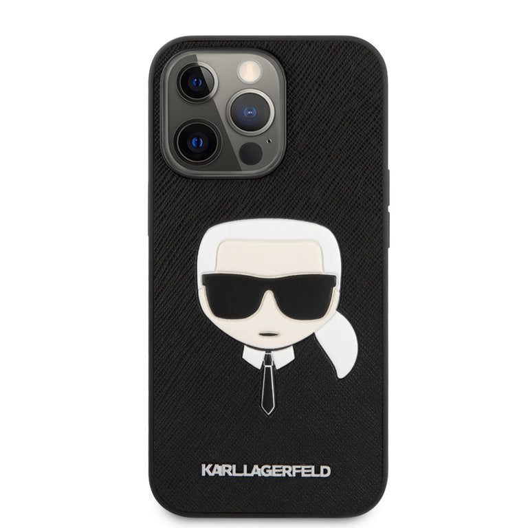 Karl Lagerfeld Apple iPhone 13 Pro Max TPU Beschermend Backcover hoesje - Zwart