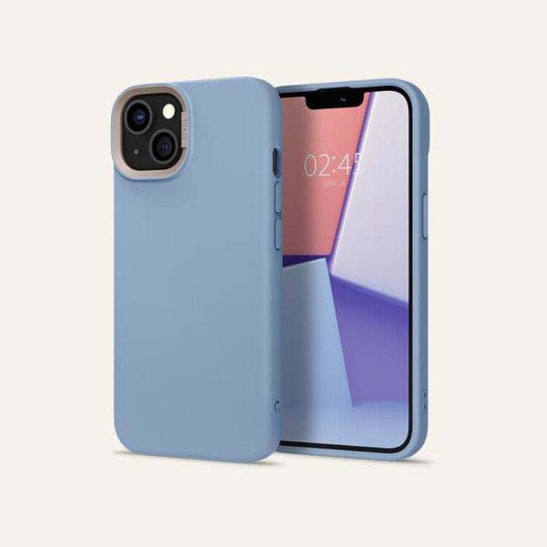 Spigen Apple iPhone 13 TPU Beschermend Backcover hoesje - Blauw